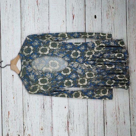 Free People Annabelle Printed Tunic or Mini Dress - Picture 6 of 10